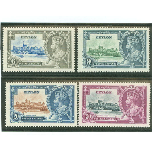 Ceylon 260-63 postage stamps
