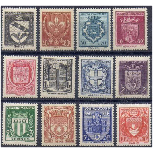 France B117-28 postage stamps