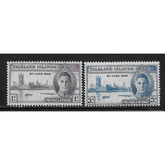 Falkland Islands 97-98 postage stamps
