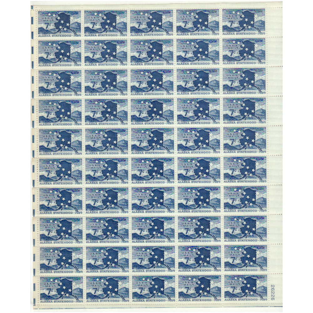 US C53 Alaska air mail postage stamps